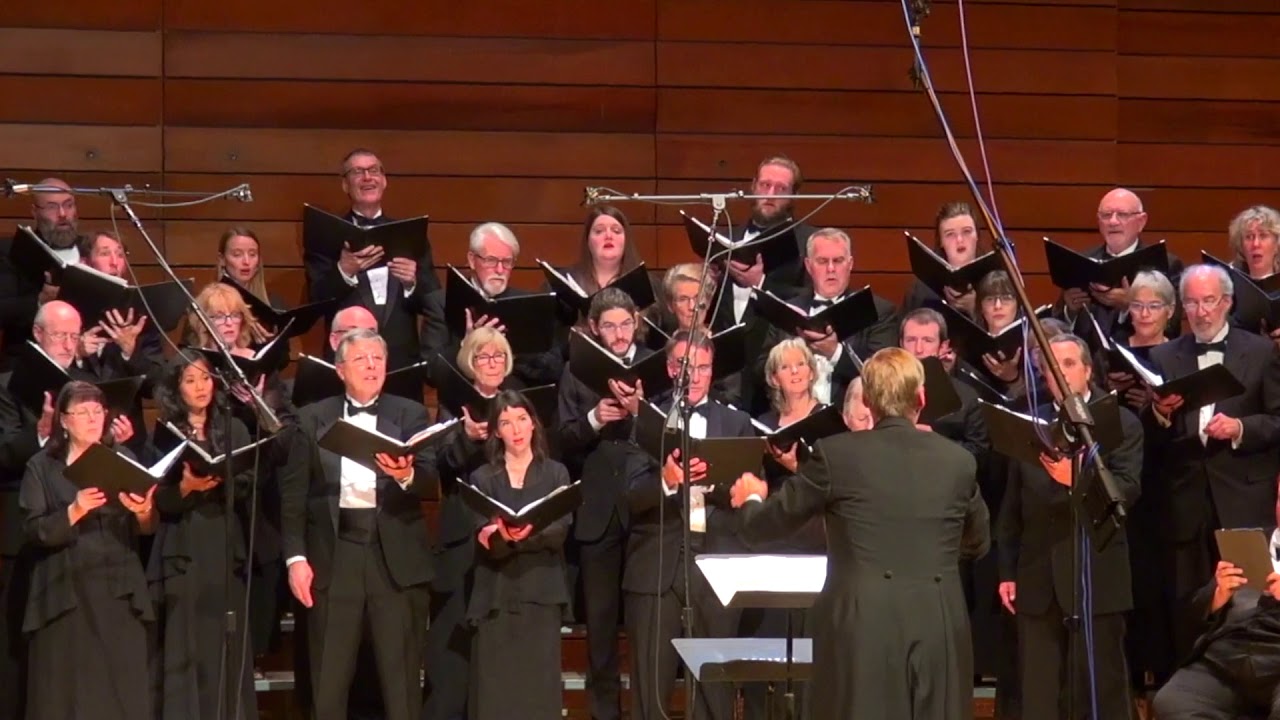 "Sleep My Child" by Eric Whitacre performed by Southern Oregon Repertory Singers