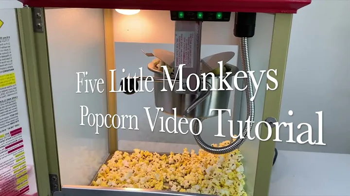 Popcorn Concession Machine Rental Tutorial - Five Little Monkeys