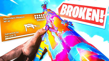 *37 KILLS* w/ BROKEN MP40 in WARZONE PACIFIC! 😍 (Best MP40 Class Setup)