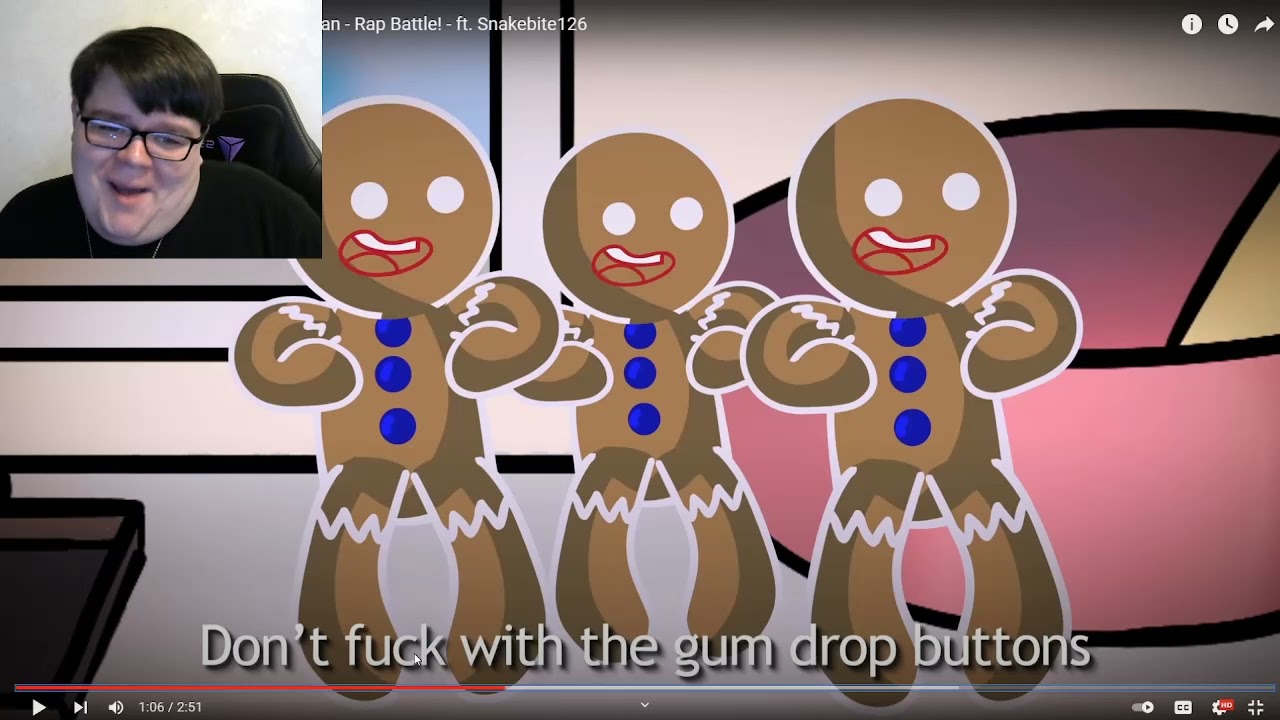 Freshy Kanal The Nutcracker vs The Gingerbread Man RAP REACTION!! YouTube