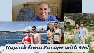 Unpack from Europe with Me! || What Did I Regret Bringing? || What Do I Recommend Packing?