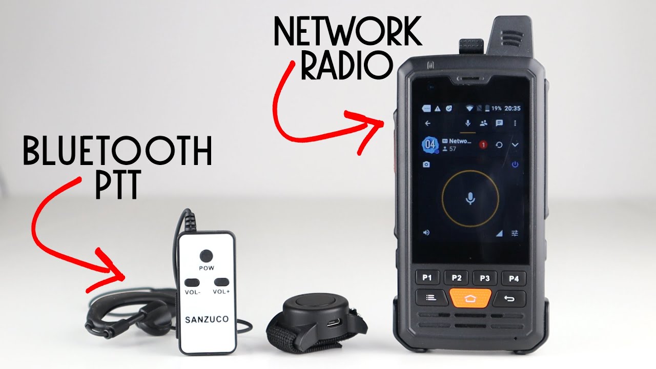 Wireless Bluetooth PTT Headset For Two Way Radios! YouTube
