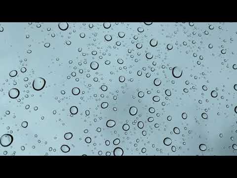 Rain on a Car - 10 Hours Video with Soothing Sounds for Relaxation and Sleep ASMR 4K