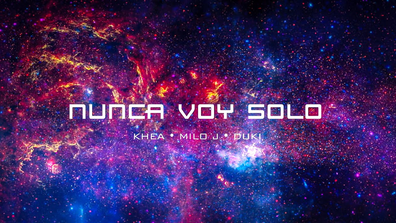 Khea, Milo J & Duki - NUNCA VOY SOLO ( Visualizer ) ESTELAR - YouTube