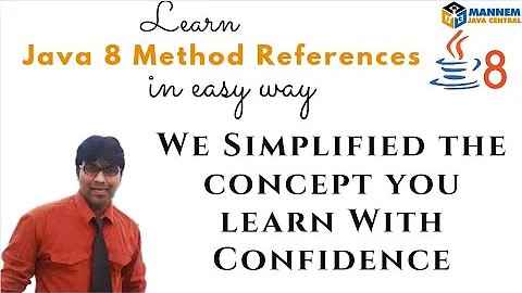 Java 8 Method References