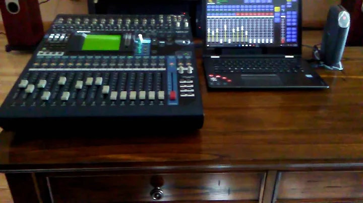 Airfader O1v96 wireless mixing New Touch laptop