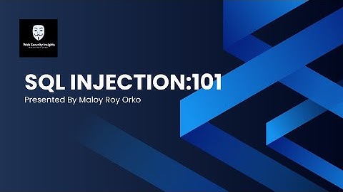 SQL Injection Explained| what is SQL Injection Types of SQL Injection? How to prevent SQL Injection?
