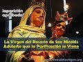 La Virgen del Rosario de San Nicolás Advierte que la Purificación se Viene ¡aparición aprobada!