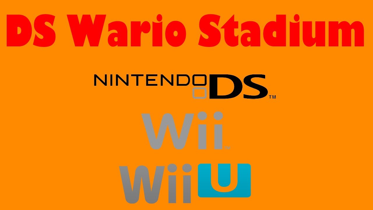 DS Wario Stadium DS vs Wii vs Wii U GRAPHICS/TEXTURE COMPARISON