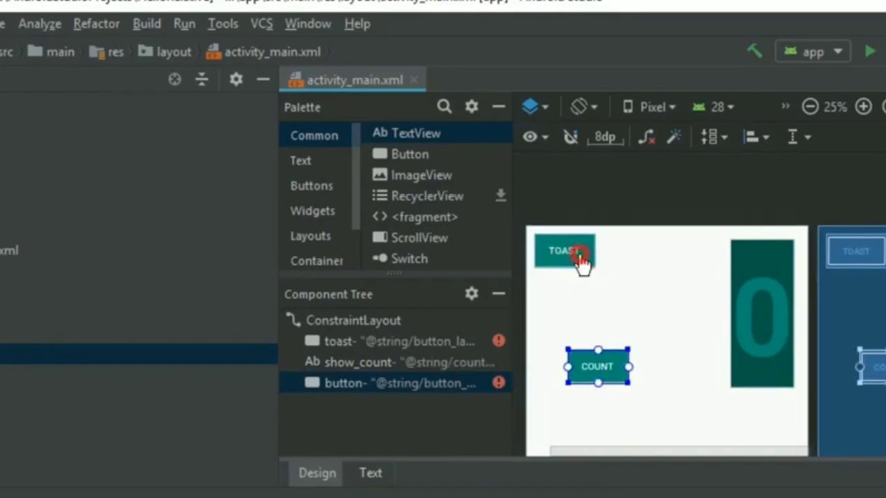 Android Studio Layout - YouTube