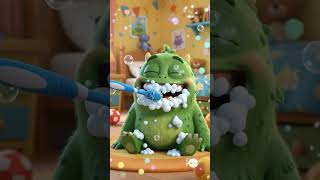 🦖 Sevimli Canavar Dişlerini Fırçalamayı Unutursa Ne Olur? 🪥
