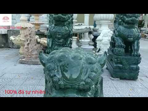 Video Tượng Kỳ Lân Đẹp Đá Phong Thủy 0763.750.989 - youtube