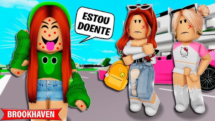 A MINHA AMIGA me TROCOU pela MENINA RICA  Historinhas Brookhaven Roblox  Bibi e Lud 