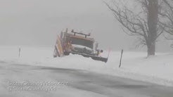 Extreme Blizzard in the Catskills from Middletown to Endicott, NY - 3/14/2017 