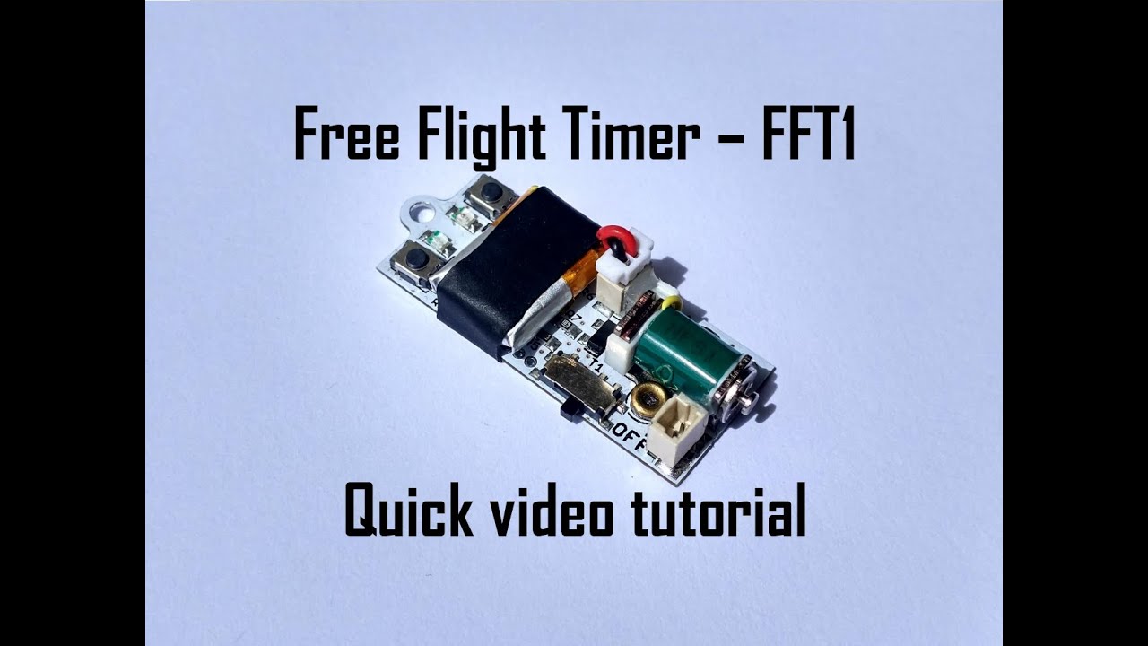 Free Flight Timer - FFT1 quick video tutorial - YouTube