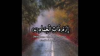 Surah Al Fajr 18 Ayat quran shorts