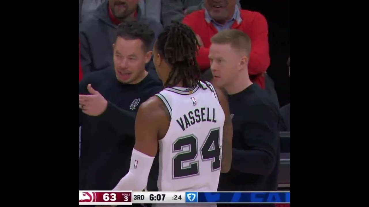 Девин Васселл, 18 очков, 7 подборов, лучший момент матча против «Атланты Хокс» (19.12.25)