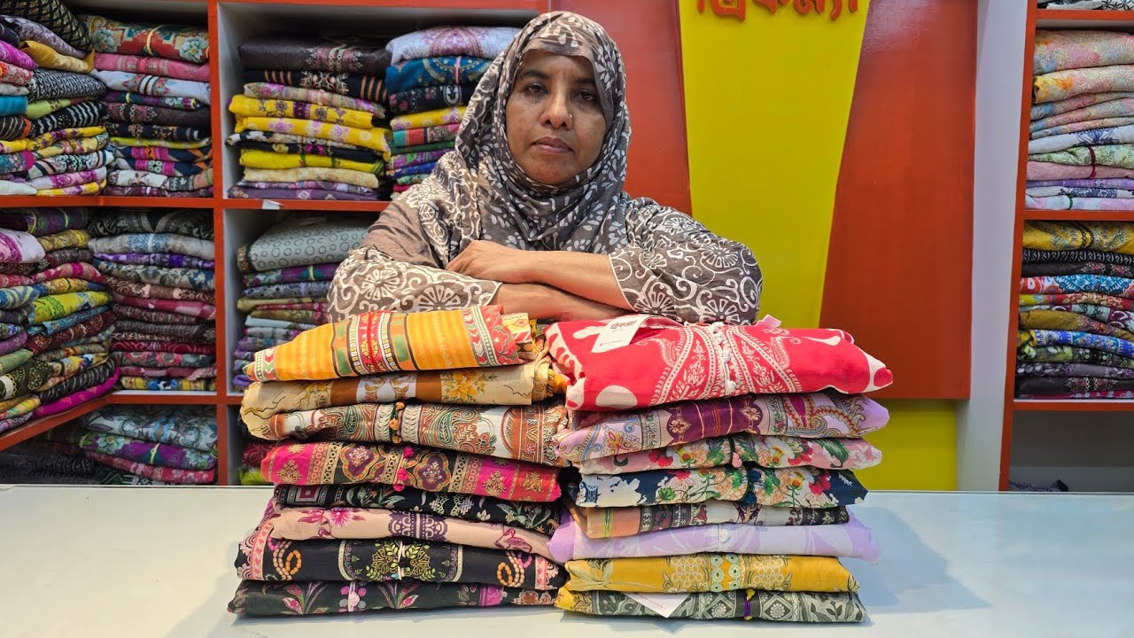 নিউ কালেকশনের ভাইরাল ১৬০০ টাকার রেডি থ্রি পিস।Mrs Homemaker BD