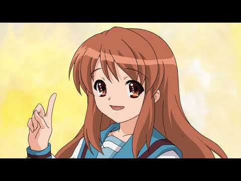 【60fpsフレーム補間】 涼宮ハルヒの憂鬱ノンクレジットOP&ED （Premiere Pro）