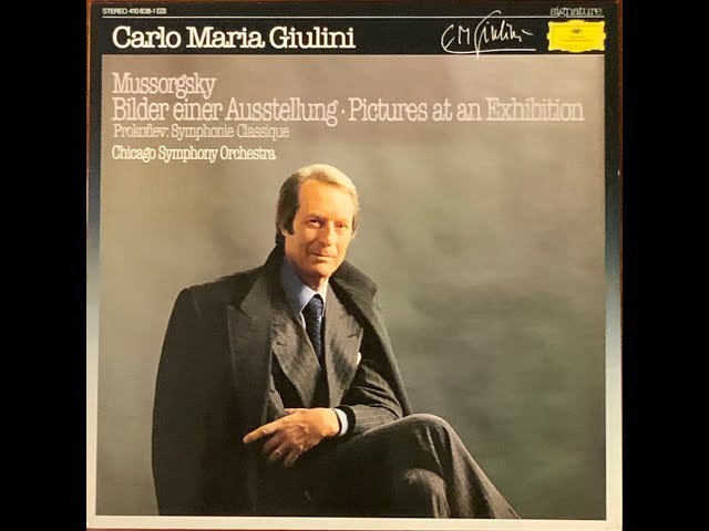 Prokofiev - Symphonie n°1 "Classique" : Orch Symph Chicago / C.M.Giulini