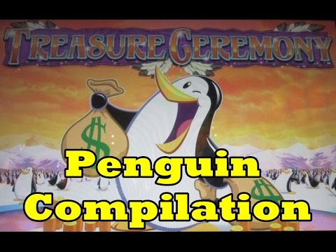 Lucky penny penguin slot machine bonus win
