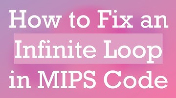 How to Fix an Infinite Loop in MIPS Code