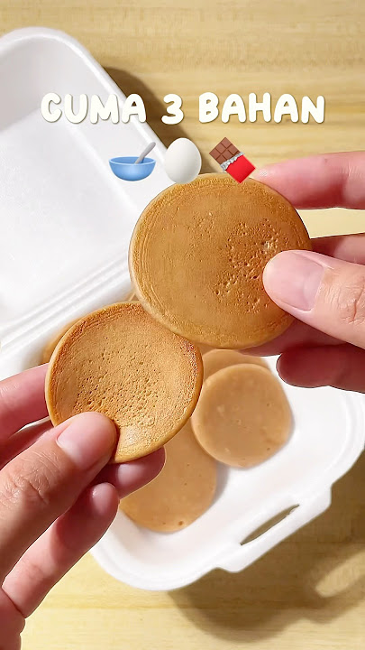 ide cemilan cuma 3 bahan ajaa😍