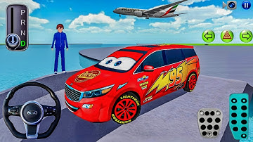 New Kia Lightning McQueen For Parking - 3D Driving Class Android Game 🚗💨 | Car Game 🎮 #cargame