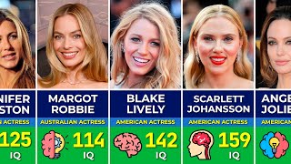  Smartest Hollywood Actresses Famous Actresses Ranked By Iq