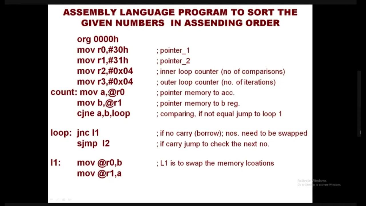 Sorting Alphabets & Numbers in Ascending / Descending Order Simulated ...