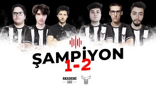 Şampiyon 1-2! 🎧 | 2022 Yaz Mevsimi Akademi Ligi Finali NASR Esports'a Karşı Takım Konuşmalarımız