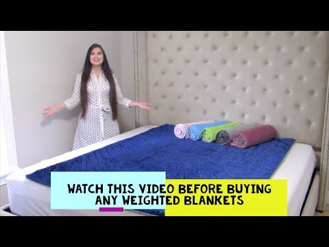Watch This Video Before Buying Any Weighted Blankets !!! Best Weighted