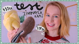 Test kapci zimowych 🧦❄️ Mierzę i oceniam domowe pantofle od 60 do 430 zł 🤯 Vlogmas | Jola Szymańska screenshot 5