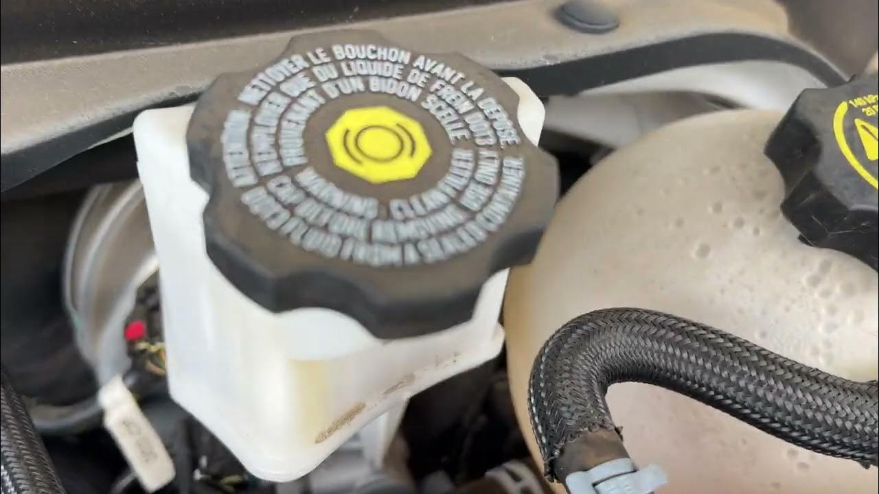 GMC Terrain Where to add brake fluid YouTube