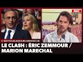 Arnaud demanche  le clash ric zemmour  marion marchal