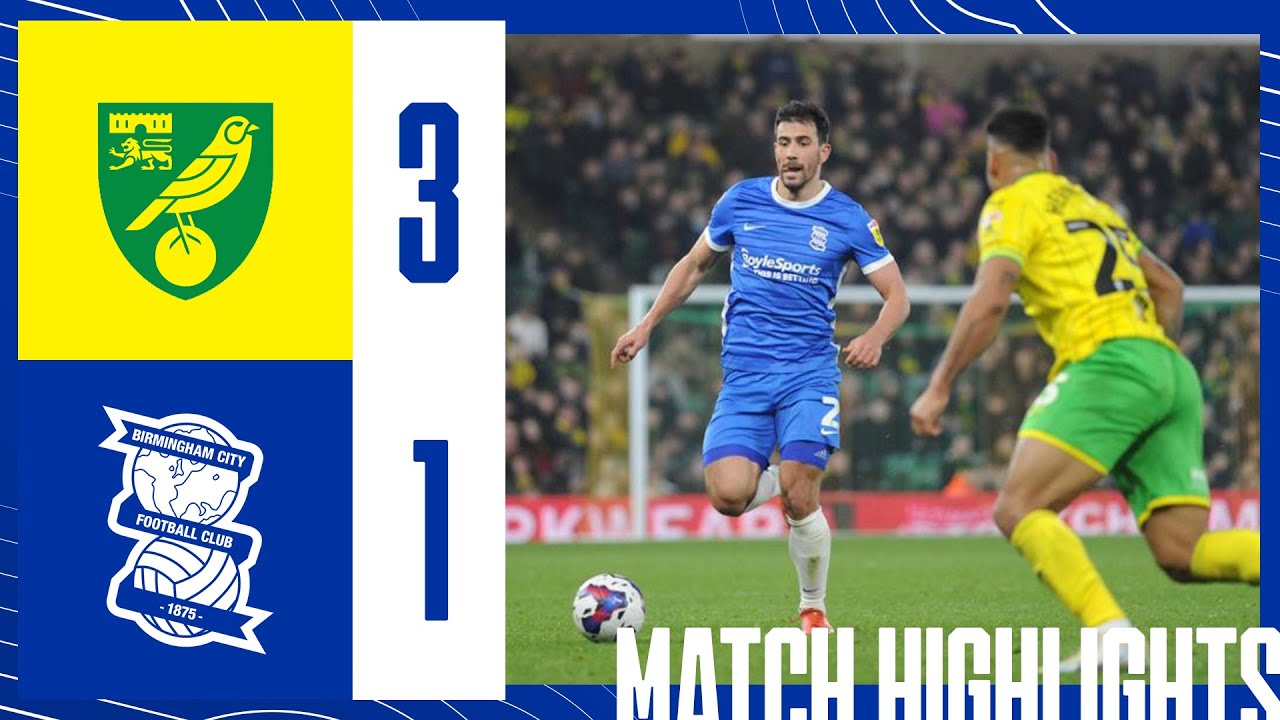 HIGHLIGHTS, Cardiff City 2-3 Norwich City