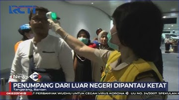 Cegah Penyebaran Korona, Penjagaan Bandara Soetta Diperketat - SIM 03/03