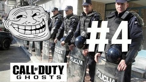 Call of duty ghosts (Riot shield trolling)