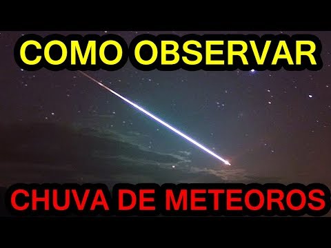 Vídeo: Como Visualizar A Chuva De Meteoros Geminid Em Dezembro