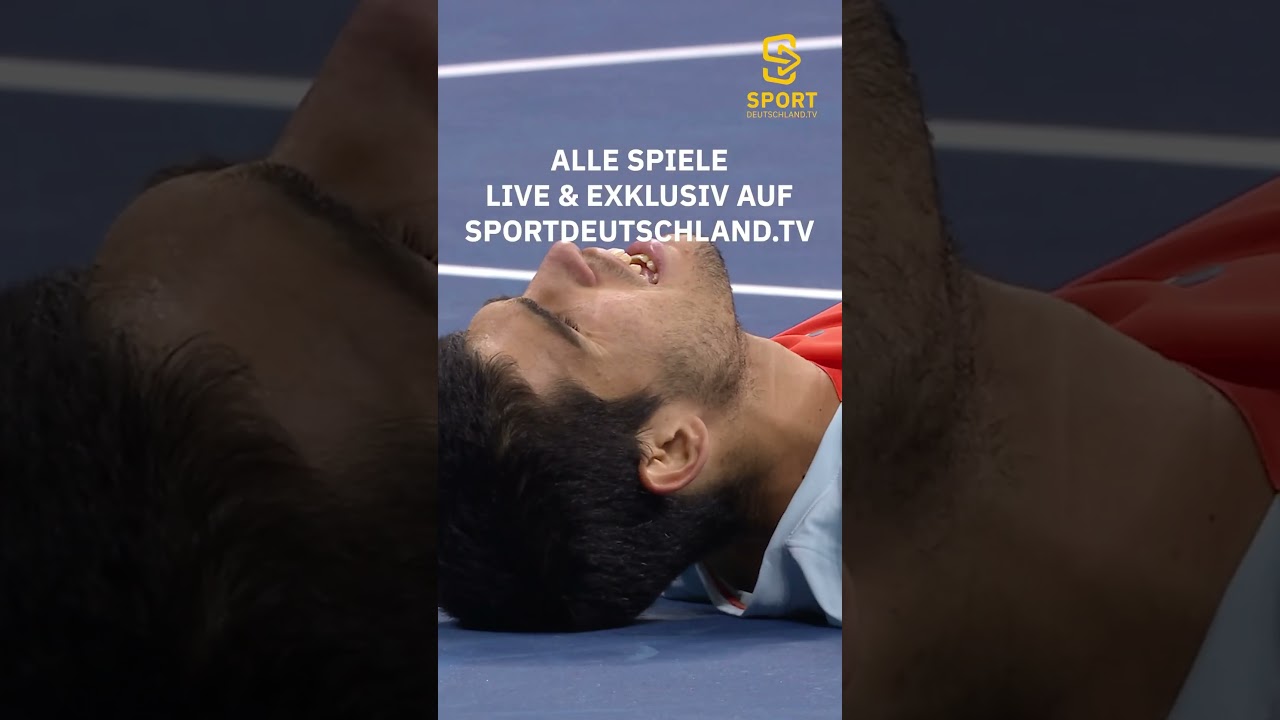 US Open 2023 LIVE und EXKLUSIV auf Sportdeutschland! SDTV Tennis #shorts