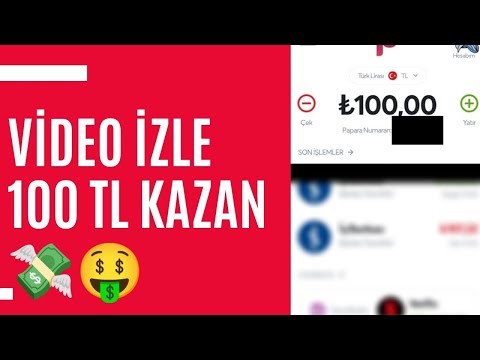 🤑VİDEO İZLEYEREK 100 TL KAZAN🤑 -İnternetten Para Kazanma Yolları 2023💸