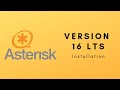 Asterisk installation (16 LTS in Ubuntu 18.04)