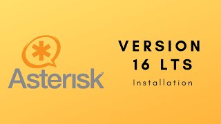 Asterisk installation (16 LTS in Ubuntu 18.04)