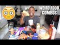 25 Weird Food COMBOS | Crazy Combinations | Alonzo Lerone