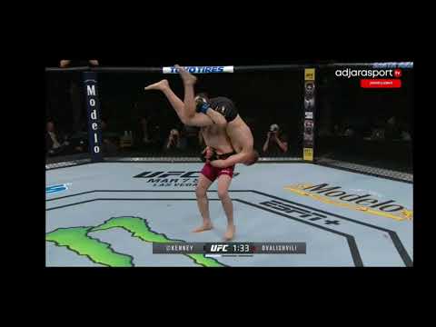 Merab Dvalishvili vs Casey Kenney fight footage