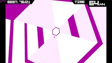 Super Hexagon Harder Difficulty 103:19 Seconds