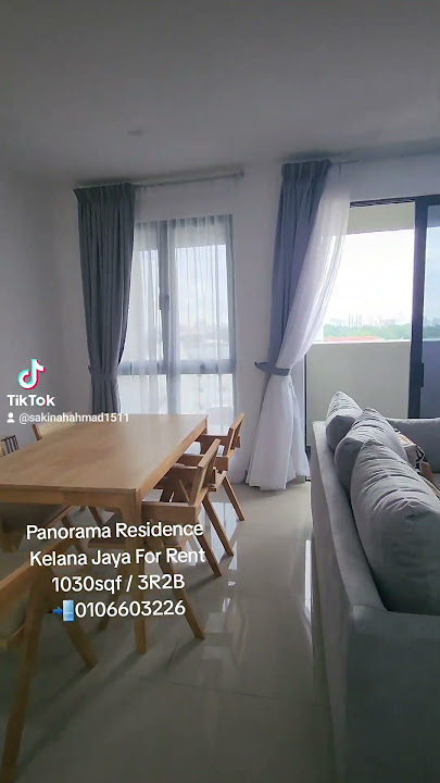 Panorama Residence Kelana Jaya For Rent | Fully Furnished 🏡🏡0️⃣1️⃣0️⃣6️⃣6️⃣0️⃣3️⃣2️⃣2️⃣6️⃣