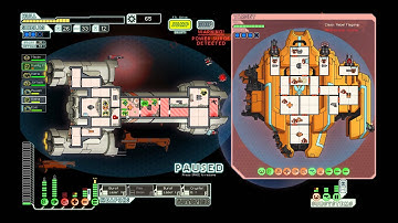 FTL: Faster Than Light: The Osprey Destroying Rebel Flagship on Easy