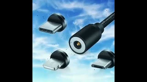 Cáp sạc nam châm 360 độ X-Cable 3 trong 1, dành cho iphone + Samsung + Usb Type C