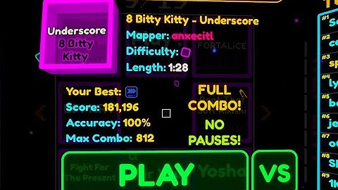 [Sound Space]Underscore FC[100%]